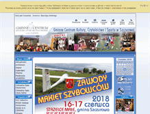 Tablet Screenshot of gck-szczurowa.pl